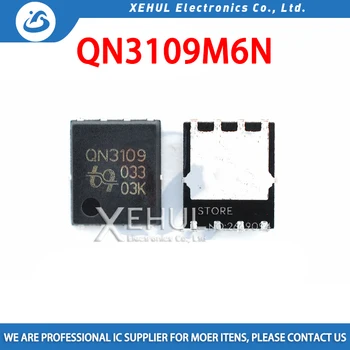 10/100/1000/3000pcs QN3109M6N ekrano atspausdintas QN3109 lauke-efektas MOS tranzistorius naujos originalios