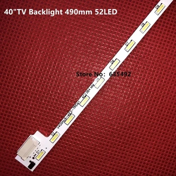 10VNT 49CM LED Juostelės 52lamps Už V400HJ6-ME2-TREM1 TREM2 už LC-40A11A LCD-40V3A LC-40IP800 TC-40C400B LCD-40NX100A V400HJ6-LE8