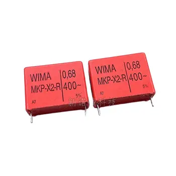 10VNT/Veimaro Kondensatorius 400VAC 684 0.68 UF 400V 680nF MKP-X2-R Pin Atstumas 27.5