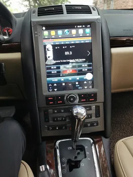 128G Android 11 Tesla Stiliaus Peugeot 407 2004 - 2012 M. Auto Radijas Stereo Automobilio Multimedia Player 