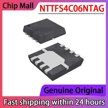 1PCS Originalus Originali NTTFS4C06NTAG Ekrano Atspausdintas 4C06 DFN-8 Lauko Tranzistorių Mikroschemoje Nauja Tiesioginis Šūvis
