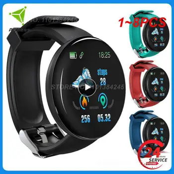 1~8PCS Skaitmeninis Led Elektroniniai Smart Laikrodis Smart Sport Watch 