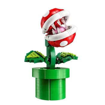 2023 Naujas 71426 Piranha Augalų Rinkinys Statyba Blokai Žaidimo Modelį, Namo Apdailos, Montavimas Įspūdį Žaislas Vaikams Kalėdų Dovana