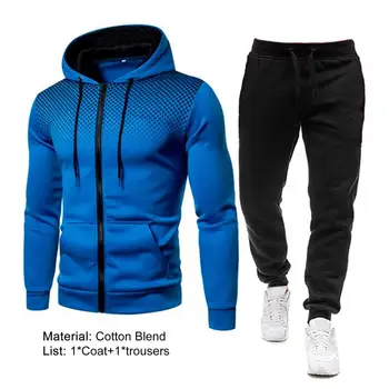 2023 Žiemos Vyrų Kostiumas Vyrų Naujos Prekės Sportiniai Kostiumai Hoodie Rinkiniai Vyrų Prabanga Fleece Zip Atsitiktinis Rudenį Dizaineris Sportinę aprangą