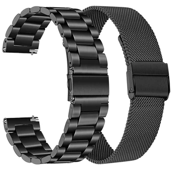 20MM Nerūdijančio Plieno Dirželis Lenovo Žiūrėti HW10/Watch X Plus Smart Apyrankę Pakeisti Metalo Riešo raiščių Lenovo Žiūrėti Correa S