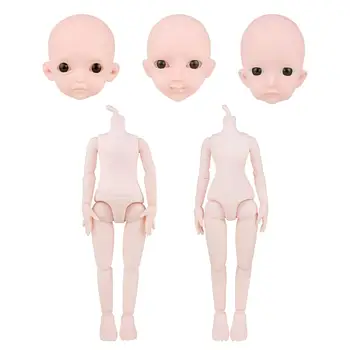 30cm Lėlės Kūno Lankstus 1/6 BJD Doll už Lėlės Priėmimo Kolekcijos Papuošalai