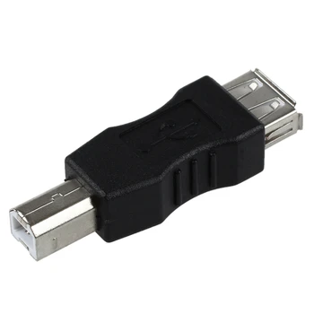4X USB Type A Female USB Type B Male Adapter