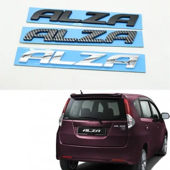 ABS Plastiko Automobilio Emblema Lipdukas 3D Laišką Logotipą, Galiniai Kamieno Apdailos Lentele Už Alza
