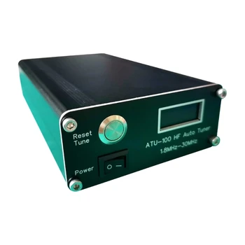 ATU-100 1.8‑50MHz 100W Automatinė Antena Imtuvo Aliuminio Korpusų Miniatiūriniai Shortwaves Automatinė Antena, Radijo Imtuvas