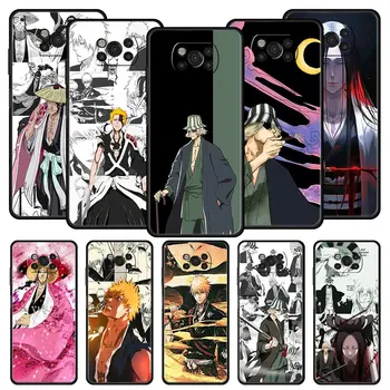 Anime Bleach Urahara Kisuke Už Xiaomi Poco X5 Pro Telefoną Atveju Poco X4 X3 NFC F5 F4 F3 GT M5 M4 Pro 5G M3 C50 C51 C 55 Dangtis