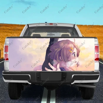 Anime - K-On! Sunkvežimių Lipdukai Sunkvežimių Bagažinės dangčio Lipdukas Lipdukas Wrap , Buferio Lipdukai Grafika Automobilių, Sunkvežimių VISUREIGIS
