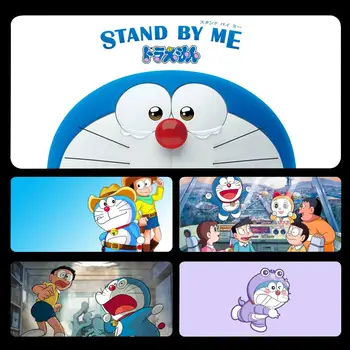 Anime Mielas D-Doraemon Kilimėlis Didelis Žaidimų Pelės Mygtukai LockEdge Sutirštės Kompiuterio Klaviatūra Stalas Stalas Kilimėlis