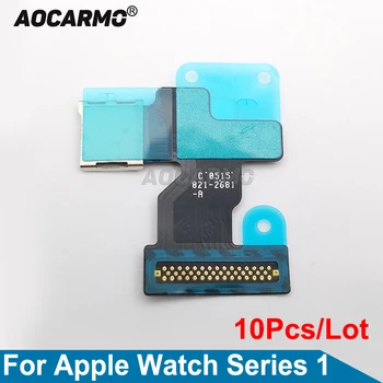 Aocarmo 10vnt/Daug LCD Ekranas Flex Kabelis pagrindinės Plokštės Jungtis, Flex Kabelis Apple Žiūrėti Serija 1 42mm/38mm