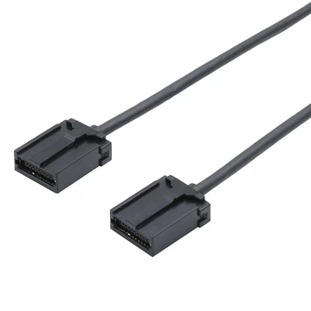 Aukštos Kokybės HDMI EM male HDMI E TIPO vyrų 19P 1.4 V 4K juoda ABS shell automobilių HD kabelį