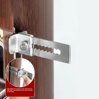 Aukštos Kokybės Kelionių Durų Užraktas Saugumo Nešiojamų Durų Plug Viešbučio Durų Blokavimo Programa Home Security Lock Spyna Prietaiso Užraktas Durų