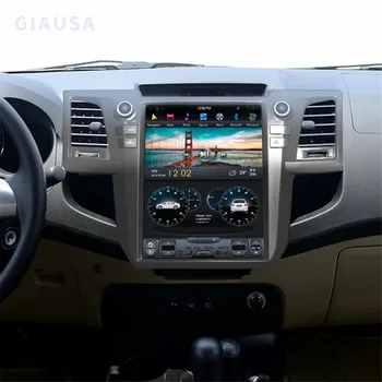 Auto 12.1 colių Automobilio radijo multimedijos grotuvo-Toyota Fortuner 2007-2015 Android 12 HD Autoradio GPS navigacijos Galvos Vienetas
