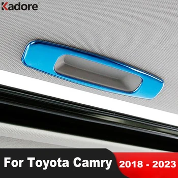 Automobilio Stoglangį Rankena Padengti Apdaila Toyota Camry 2018 2019 2020 2021 2022 2023 Nerūdijančio Plieno Apdaila, Interjero Priedai