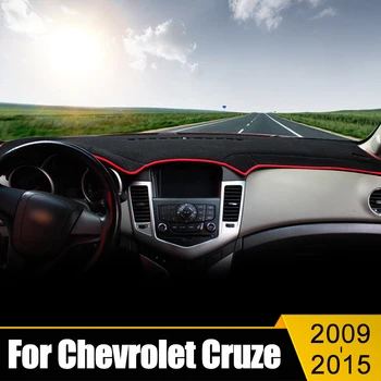 Automobilio prietaisų Skydelio Dangtelį Išvengti Šviesos Padas Saulės Pavėsyje, Anti-UV Kilimų neslidus Kilimėlis Chevrolet Cruze 2009 2010 2011 2012 2013 2014 2015