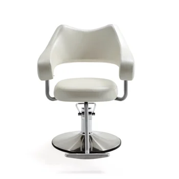 Balta Barber Kėdės Profesinės Swivel Kosmetikos, plaukų kirpimo Kėdė, Grožis, Manikiūras Sillas Para Barberia Salonas Baldų CY50BC
