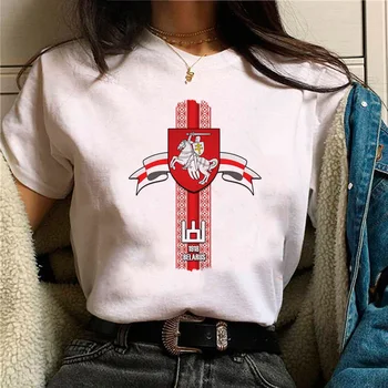 Belarus, t-marškinėliai moterims streetwear vasaros manga t-shirts mergina Japonų anime y2k drabužiai
