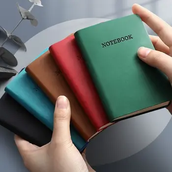 Biuro Reikmenys Sustorėjimas Scrapbooking Darbotvarkės Organizatorius A7 Mini Notepad Verslo Notepad Kišenėje Memo Notepad Dienoraščio Sąsiuvinis