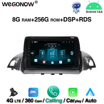 Carplay 360 DSP IPS Android13.0 8Core 8GB RAM 256 GB ROM Automobilio DVD Grotuvas GPS Žemėlapis Radijo WIFI 4G LTE 