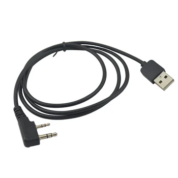DM-5R DMR Skaitmeninis Walkie Talkie USB Programavimo Kabelis Baofeng Su CD Vairuotojo Kištuko Tipas 1X 2,5 mm Ir 1X 3,5 mm
