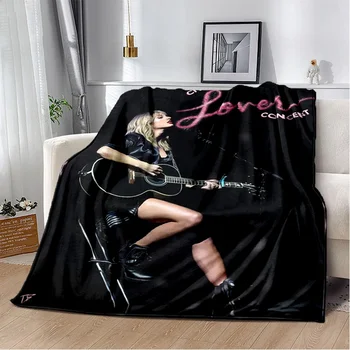 Dainininkė Taylor Swift modelio antklodę, biuro lounge sofos antklodė, šiltas ir patogus kambarį daugiafunkcinis antklodė.