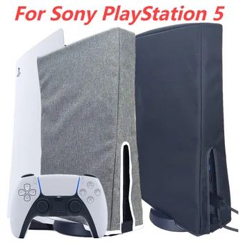 Dulkių Įrodymas Dangtis Sony PlayStation 5 PS5 Žaidimų Konsolės Raštas Atveju galima Skalbti Anti-scratch Rankovės Apsauginės Priimančiosios Guard įrankis