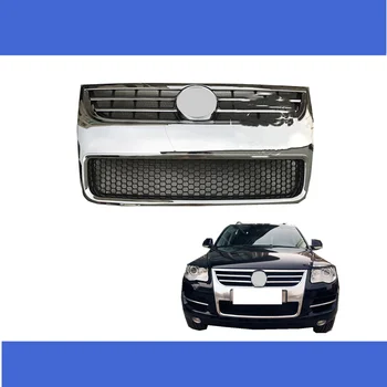 Eosuns Bamperio Grotelės Grotelės kaukė Volkswagen vw Touareg automobilių reikmenys 2007-10 m.