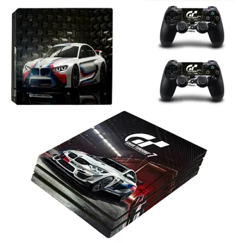 Gran Turismo GT Sporto PS4 Pro Odą, Lipdukas, Decal Padengti apsaugos Konsolės ir Valdiklis Odos, Vinilo