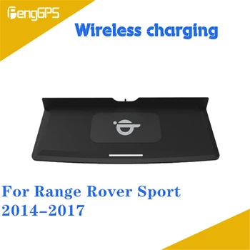 Greitas Belaidis Kroviklis, Skirtas Žemės Range Rover Sport 2014 - 2017 QI Greitas Mobilusis Telefonas 10W Paslėptas Automobilio prietaisų Skydelio Laikiklio Charging Pad