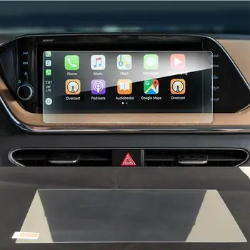 Grūdintas stiklas screen protector, Skirta Hyundai Sonata 2020-2022 Automobilių pramogos ir informacija radijo, GPS Konsolės Navigacijos