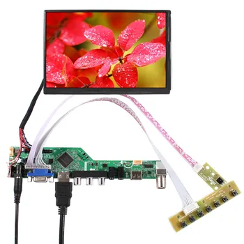 HD MI VGA, AV, USB LCD Valdiklio plokštės 7inch N070ICG-LD1 1280X800 IPS LCD Skydelis