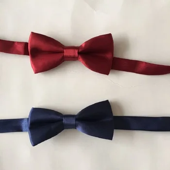HOOYI 2019 vaikų viskozė kietas 28 spalvos kūdikių necktie peteliškę mazgų bowties
