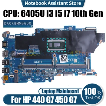 HP 440 G7 450 G7 Nešiojamas Mainboard DA0X8MMB6D0 6L78085-001 L78083-601 L97907-601 6405U i3 i5 i7 10 Gen Nešiojamojo kompiuterio Plokštė