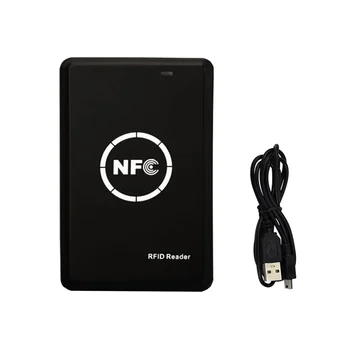 IC RFID Kortelių Skaitytuvas Kopijuoklis popierinės kopijavimo aparatų matricos NFC Smart Card Reader Rašytojas 13.56 MHz Šifruojami Programuotojas