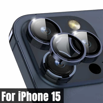 IPhone 15 Pro Max Kamera Raštas Metalo Objektyvo Žiedas Stiklo iPhone 14 15 Plius 15Pro Max 15 pro Objektyvo Stiklo danga
