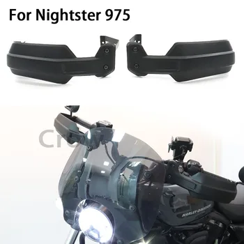Išilginis Rankų apsaugą Handguard Stabdžių Korpuso Apsaugos Vėjo Skydas Reflektoriai Padengti Harley Nightster 975 RH975 Specialios 2024