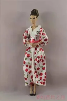 Japonijos Skraiste Tradicinių Kimono Drabužius Barbie Lėlės Suknelė Ilgai Yukata Cosplay Kostiumų 1/6 BJD Lėlės 