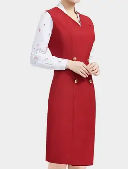 Kinijos Oro Linijų Stiuardesės Uniformą Shenzhen Vest Suknelė Moterims Pavasario