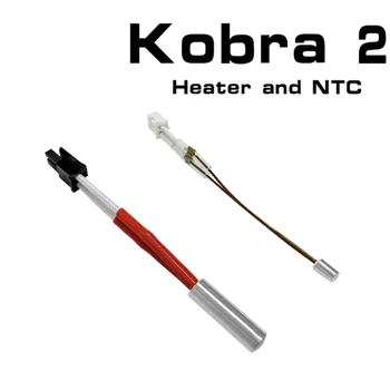 Kobra 2 AC 3D Spausdintuvo Dalys 100K 3950 Aukštos Temperatūros NTC Thermistor ir Hotend Šildytuvo Kaitinimo Strypas