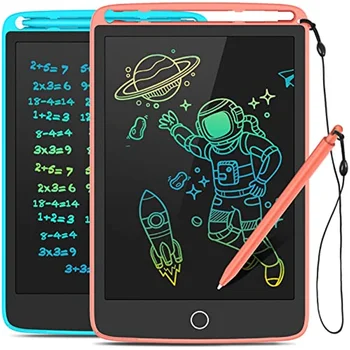 LCD Raštu Tabletė Spalvinga Ekrano Doodle Lenta 8.5 Colių Piešimo Planšetinį kompiuterį Vaikams, Mokymosi Žaislai, Gimtadienio Dovanos Kelionės Žaidimai