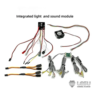 LESU integruotas šviesos grupės garso grupės asamblėja CNC shell Europos kortelės L6 V6, V8 keturių garso efektais