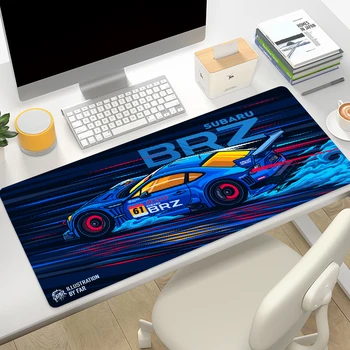 Lentelėje Kilimėlis Subaru BRZ Moused Padas Pelės Japonijos Automobilių Playmat Klaviatūra, Žaidimų Kilimėliai Pc Gamer Priedai Xxl Kilimėlis Greitis Deskpad