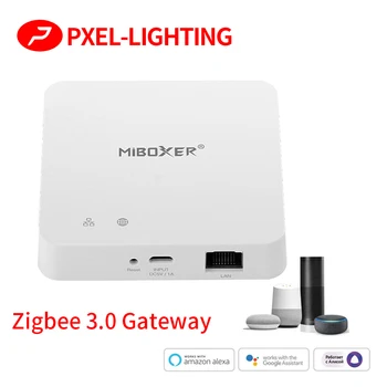 Miboxer Zigbee 3.0 Laidinio Vartai ZB-Box2 WiFi Smart Reguliatorius palaiko Balso APP kontrolės internete atnaujinti