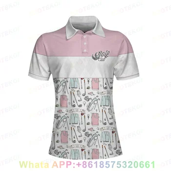 Moterų Golfo Polo Marškinėliai Slim Fit Komfortą Trumpas Rankovės Kvėpuojantis Polo Lauko Sporto, Badmintono Pingpong Mados T-shirt