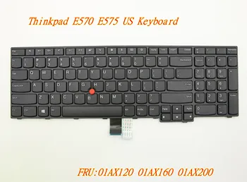 Naujas Originalus MUMS anglų Klaviatūra Lenovo Thinkpad E570 E575 Nešiojamas FRU:01AX120 01AX160 01AX200