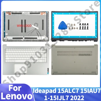 Naujų Atvejų Lenovo Ideapad 15ALC7 15IAU7 15ADA7 1-15IJL7 2022 LCD Back Cover Front Bezel Palmrest Apačioje Atveju Pakeitimo