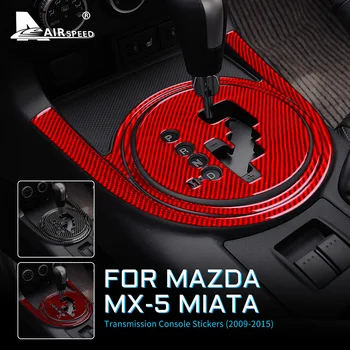 Nekilnojamojo Anglies Pluošto Įklija, Mazda MX-5 Miata 2009-2015 M. Automobilio Pavarų Perjungimo Skydelis Perdavimo Konsolės Dangtelį, Interjero Priedai